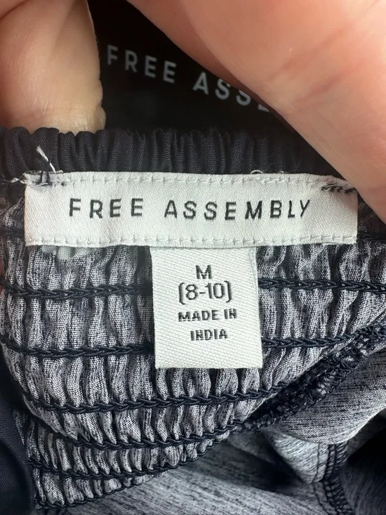 Navy Polka Dot Maxi Dress with Puff Sleeves - Picture 4 of 4